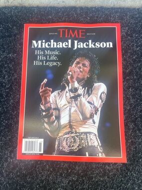 TIME Special Edition Michael Jackson in the cover